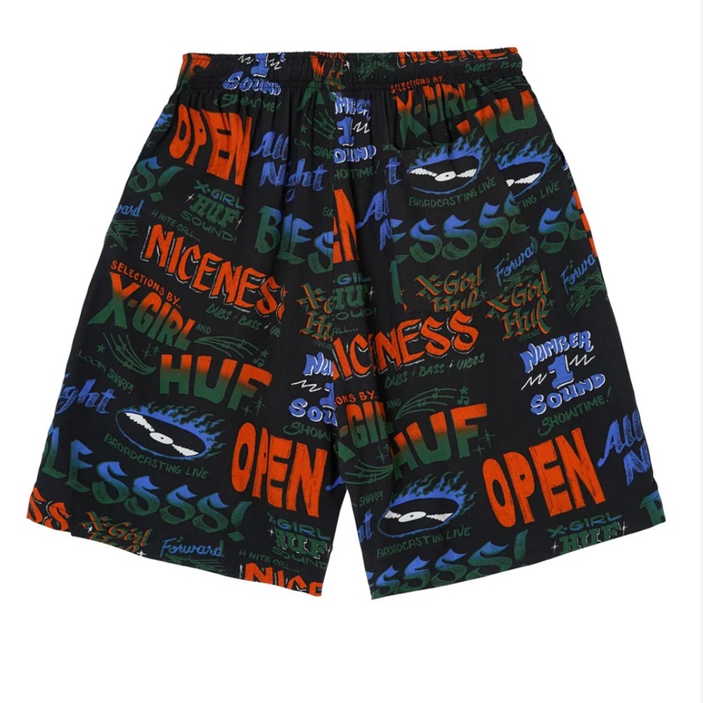 XGIRL x HUF SOUND RESORT SHORT